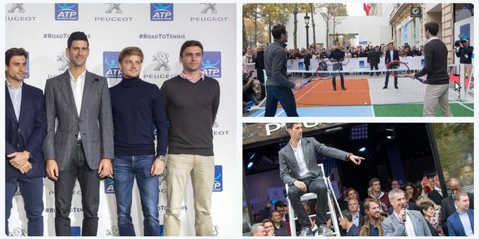 Peugeot and ATP Shake-hands, Enters into Global Partnership