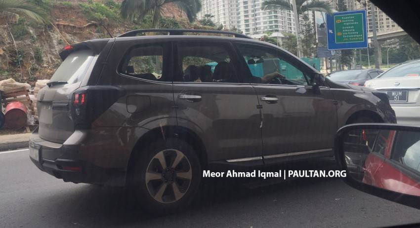 Spied: The All-New Subaru Forester Facelift