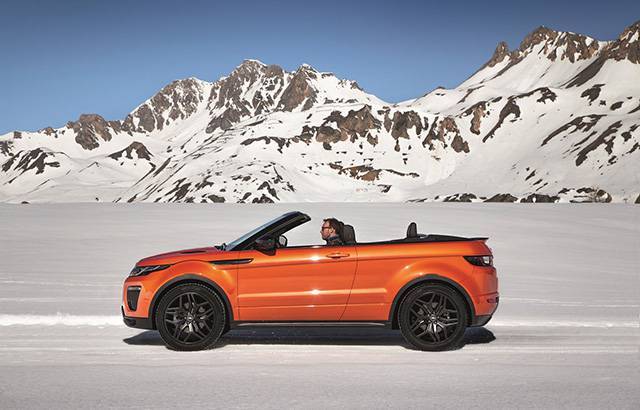 Range Rover Evoque Convertible is Unveiled