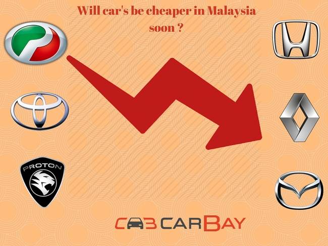 Will cars be cheaper in Malaysia in the coming future ? 