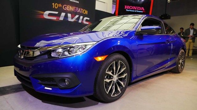 Honda chính thức trình làng mẫu Civic Coupe 2016 thế hệ mới