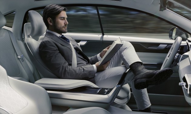 Volvo unveils Concept 26 autonomous vehicle interior design 