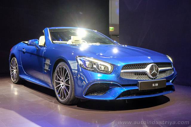  2015 LA Auto Show: Refreshed Mercedes Benz SL Revealed