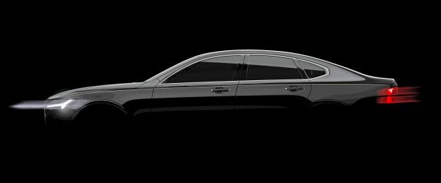 Volvo S90 Teaser Images Revealed