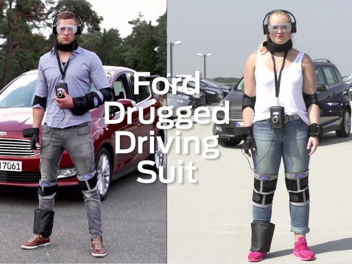 Ford makes 'Drugged Driving Suit' to simulate drugged driving