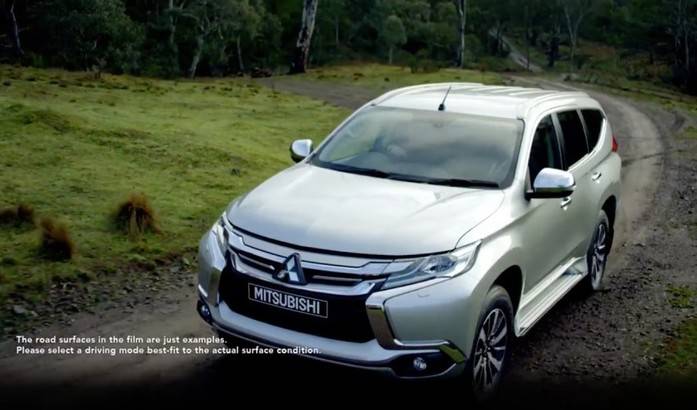 New Mitsubishi Pajero Sport video details the information!