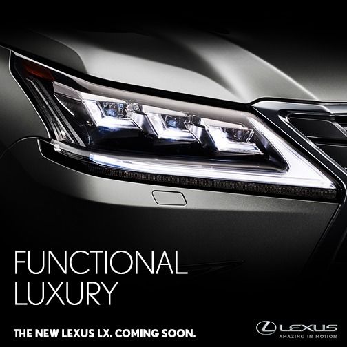 Lexus LX 570 Teaser Image Appears on Facebook Page