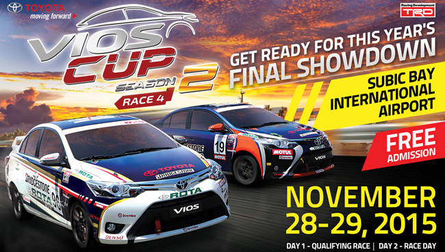 The 15 Toyota Vios Cup Season Finale Scheduled At Subic Zigwheels