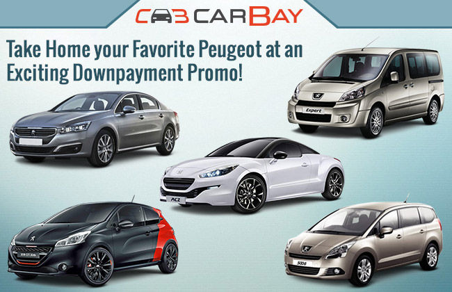 Take home your Favorite Peugeot at an Exciting Downpayment Promo!