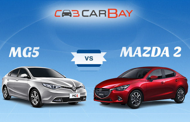 MG5 VS Mazda 2 - สนามรบระหว่างสองค่ายรถตัว M