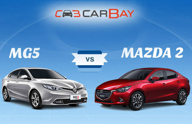 MG5 VS Mazda 2 - สนามรบระหว่างสองค่ายรถตัว M