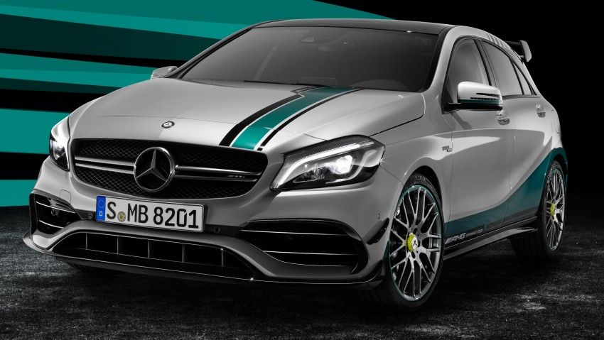 Unveiled: Mercedes-AMG A45 4Matic PETRONAS 2015 World Champion Edition