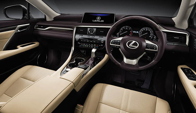 Lexus RX 200t interior