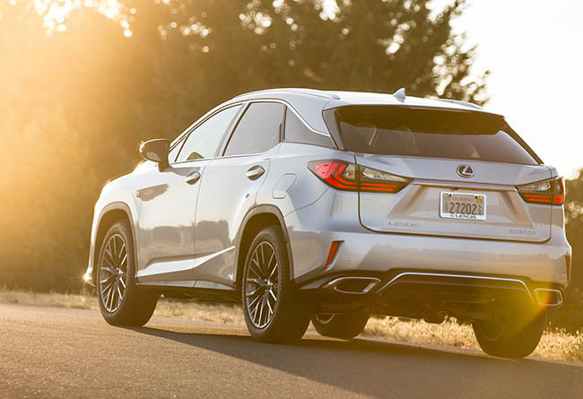 Lexus RX 200t rear