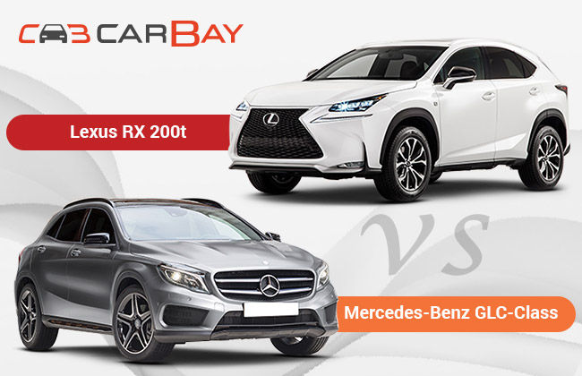 เปรียบเทียบ Lexus RX 200T กับ Mercedes-Benz GLC-Class – คู่แข่งบนเชื้อเพลิงที่แตกต่าง