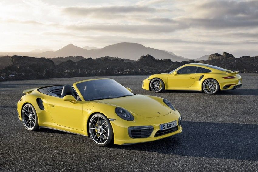 2016 Porsche 911 Turbo and Turbo S Unveiled