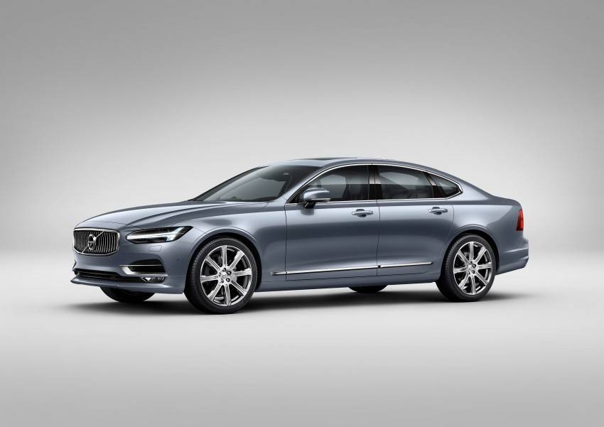 Volvo S90 Officially Unveiled on The Internet