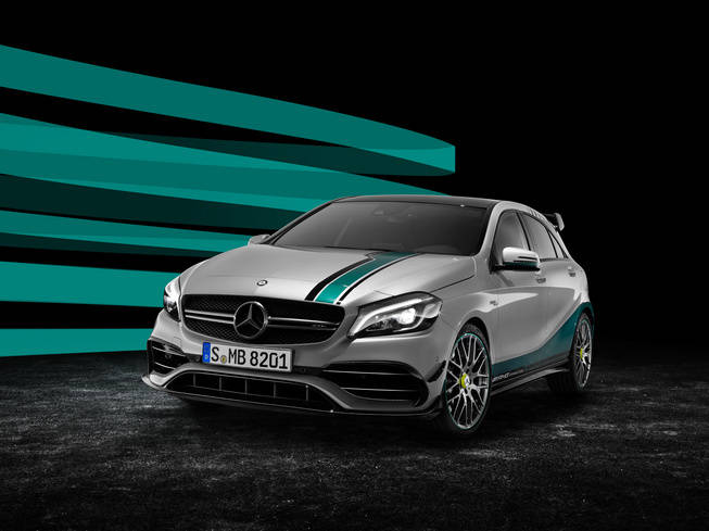 เปิดตัว Mercedes Benz A45 “Champion Edition” ฉลองชัยชนะเอฟวัน