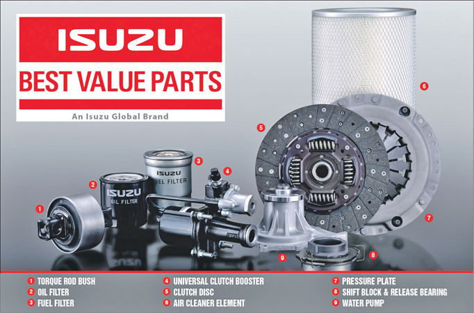 Isuzu Philippines set to expand its low-cost spare parts product line to Best Value Parts