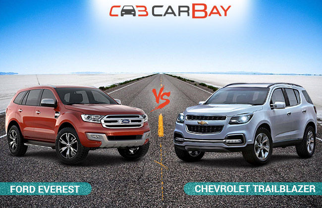 เปรียบเทียบ Ford Everest และ Chevrolet Trailblazer – ตลาดรถ SUV Market ร้อนแรงขึ้นอีกครั้ง