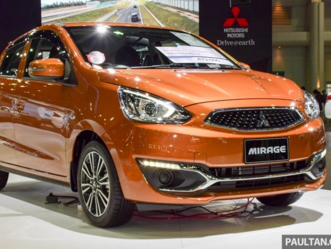 All-new Mitsubishi Mirage facelift revealed at 2015 Thailand Motor Expo