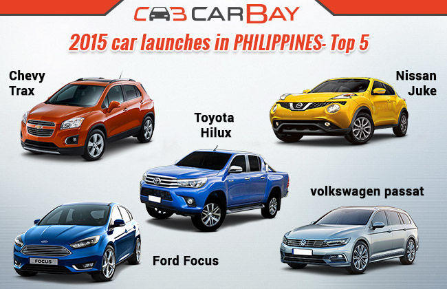Top five 2015 car launches in Philippines