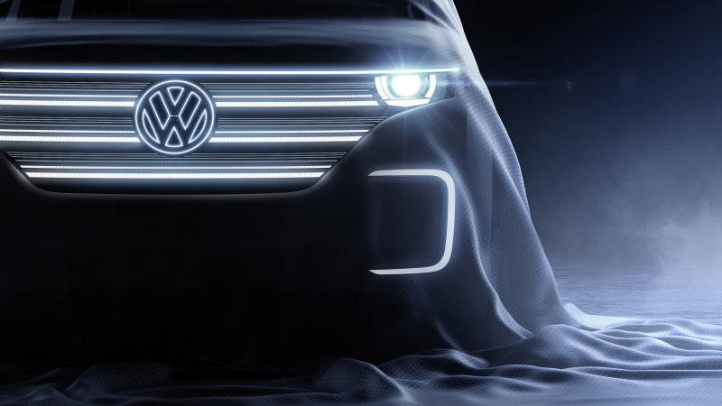 Volkswagen เผยภาพรถต้นแบบสำหรับงาน CES 2016