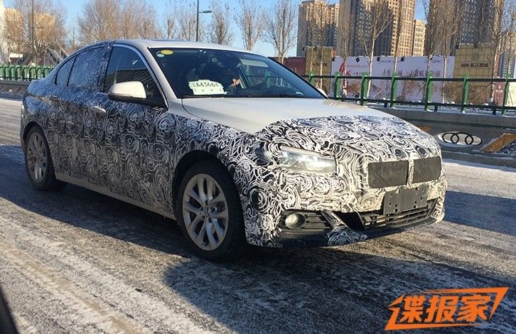 BMW 1 Series Sedan Spied in China
