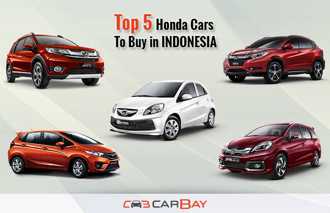 5 Mobil Honda Terdahsyat Untuk Dimiliki di Indonesia