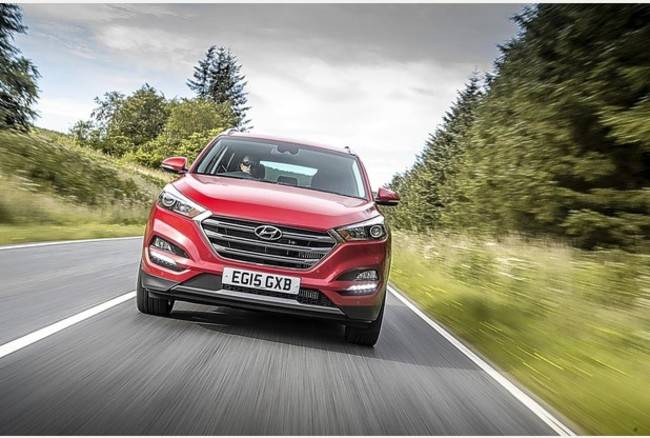 Hyundai Tucson – mẫu xe bán chạy nhất tại Anh