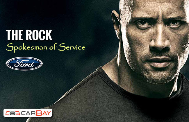 The Debut Presence of “The Rock” in Ford Advertisement