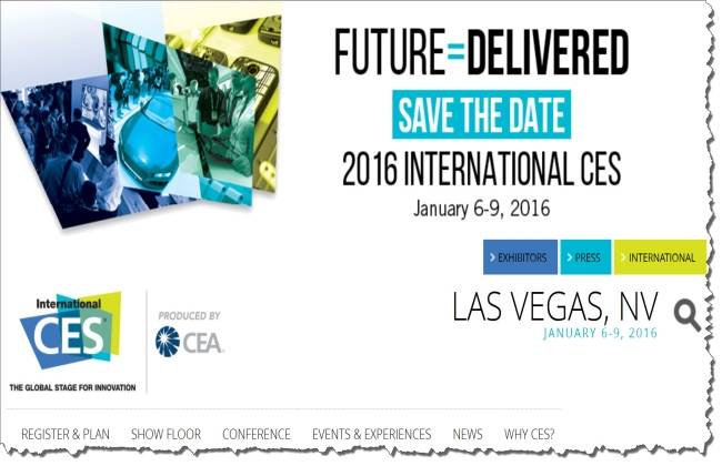 Revealed: Dates and Venues of 2016 Consumer Electronics Show (CES)