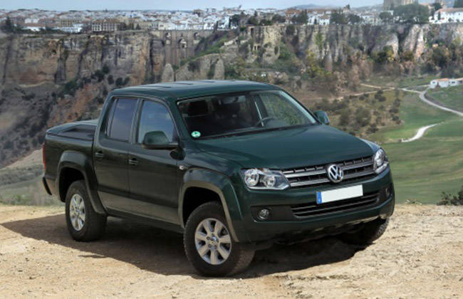 Volkswagen Amarok 2016 เตรียมปรับโฉมใหม่ในปลายปีหน้า