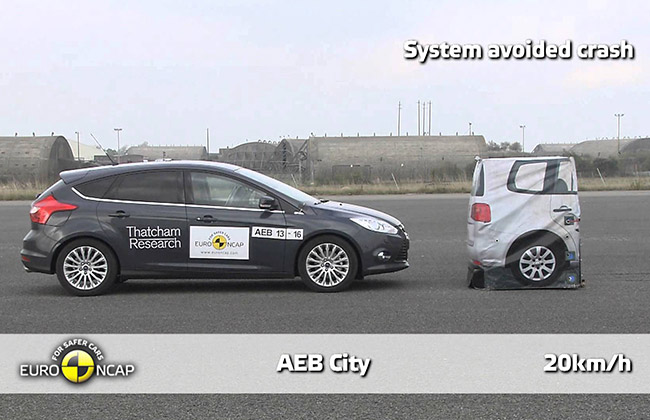 Euro NCAP Crash test 20Km/h