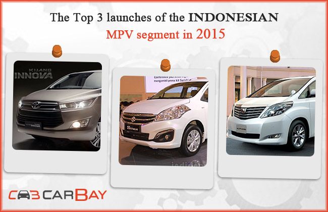 Tiga Peluncuran Teratas Segmen MPV Indonesia di Tahun 2015