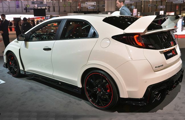 Rear End of Civic Type R