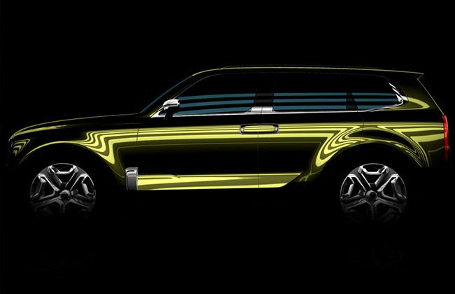 Kia เผยภาพรถต้นแบบเอสยูวี พร้อมเตรียมอวดโฉมในงาน Detroit Autoshow 2016