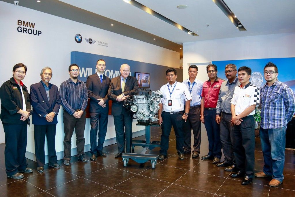 BMW Group Malaysia Donates Engines to Automotive Institutions