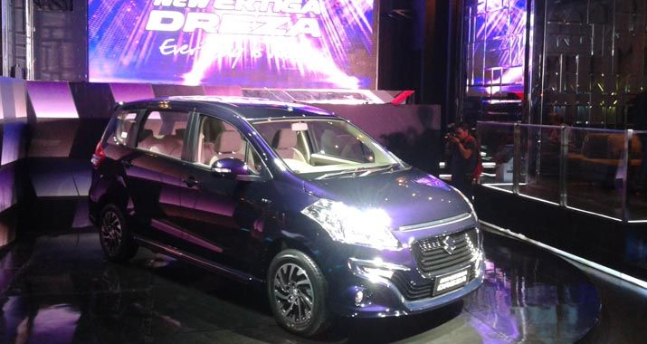 Suzuki Ertiga Dreza Launched in Indonesia Expected to Debut at 2016 MIAS