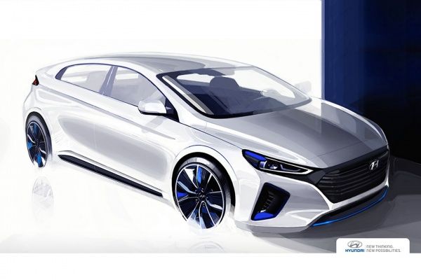 เผยชุดภาพสเก็ตซ์ใหม่ล่าสุดของ Hyundai Ioniq ก่อนเปิดตัวอย่างเป็นทางการในเกาหลีใต้