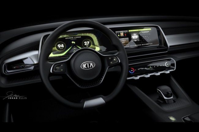 Kia เผยภาพทีเซอร์แผงคอนโซล ที่มาพร้อมกับเทคโนโลยีสุดล้ำภายในรถเอสยูวีต้นแบบรุ่นใหม่ 