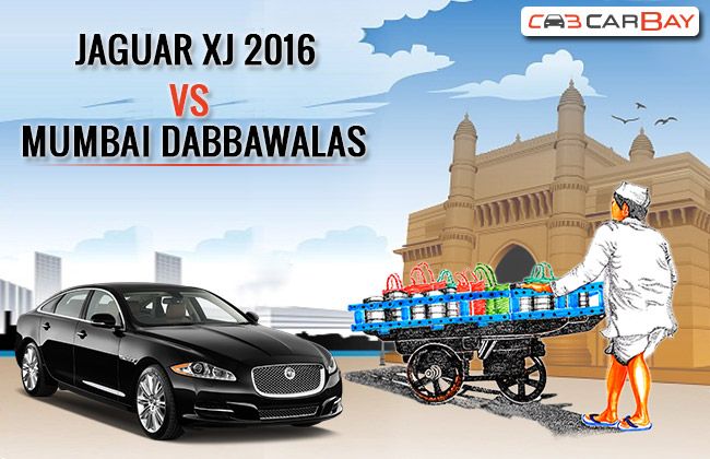 2016 Jaguar XJ takes on Mumbai Dabbawalas to deliver lunchboxes!