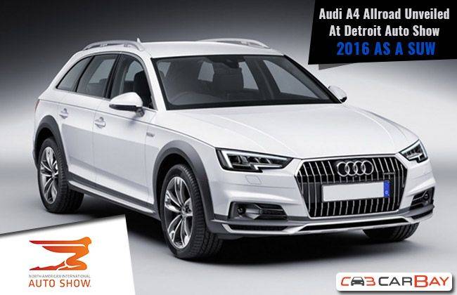 เผยโฉมรถมินิแวนยกสูง 2017 Audi A4 Allroad Quattro มาพร้อมระบบขับเคลื่อน 4 ล้อ