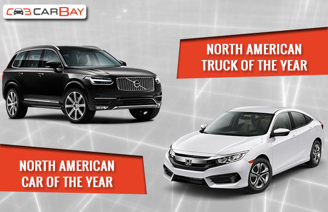 Honda Civic และ Volvo XC90 คว้าสุดยอดรางวัลที่เมืองดีทรอยต์