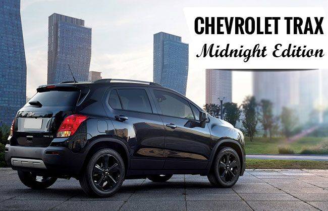 เผยโฉมรถครอสโอเวอร์รุ่นใหม่ล่าสุด 2016 Chevrolet Trax Midnight Edition รุ่นพิเศษ