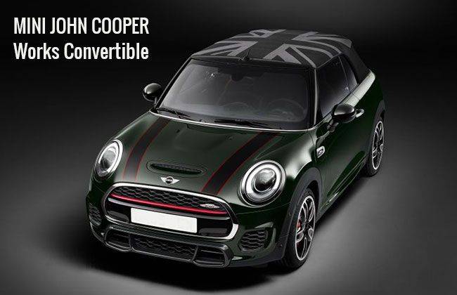 MINI John Cooper Works Convertible Unveiled