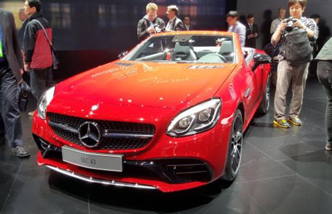 Công bố mức giá Mercedes-Benz SLC 2017: Tạm biệt dòng SLK class
