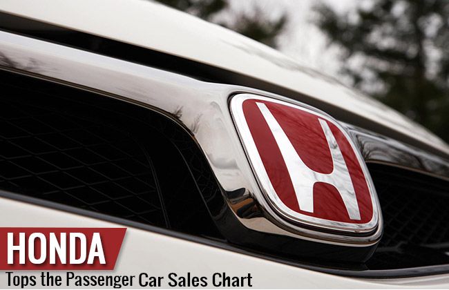 Honda ครองอันดับหนึ่งยอดจำหน่ายรถยนต์นั่งสูงสุดประจำปี 2558 พร้อมด้วยรางวัลด้านภาพลักษณ์ดีเด่นประเภทยี่ห้อที่น่าเชื่อถือถึง 4 ปีซ้อน