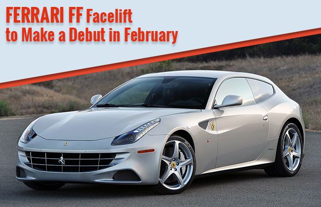 Ferrari FF Facelift to Make a Debut in February