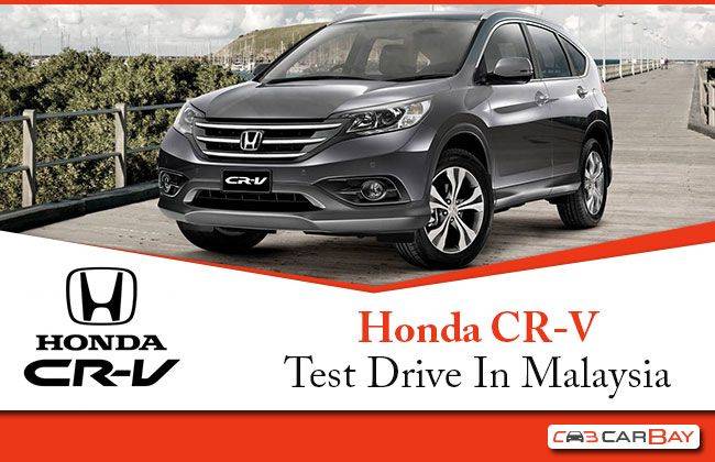 Honda CR-V Facelift- Test Drive Organized